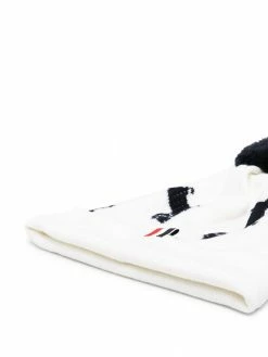 Thom Browne pompom detail dog beanie