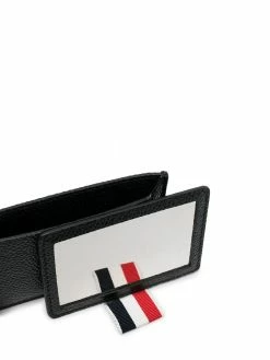 Thom Browne Grosgrain loop leather mirror case