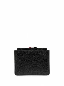 Thom Browne Grosgrain loop leather mirror case