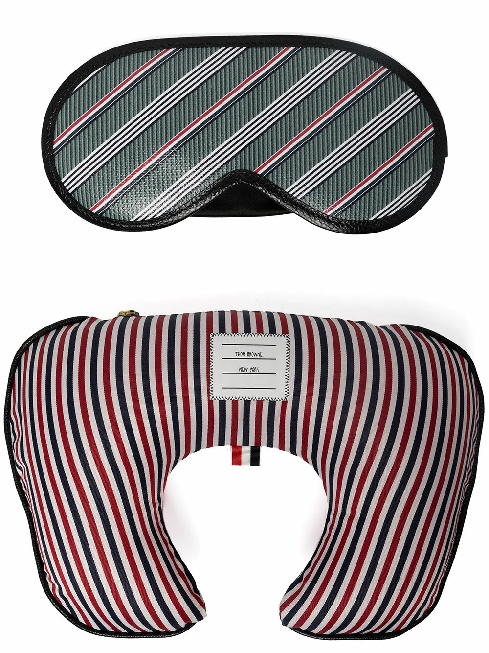 Thom Browne Striped travel pack travel accessories of men 1 Thom Browne striped travel pack