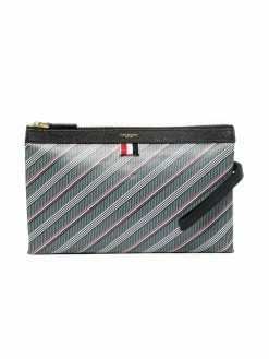 Thom Browne striped travel pack