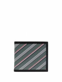 Thom Browne striped bi-fold wallet