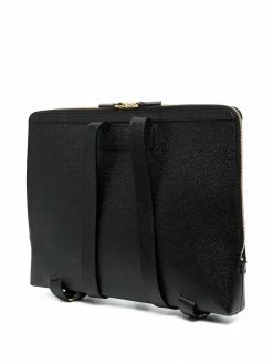 Thom Browne pebbled calf leather backpack