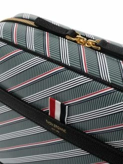 Thom Browne striped messenger bag