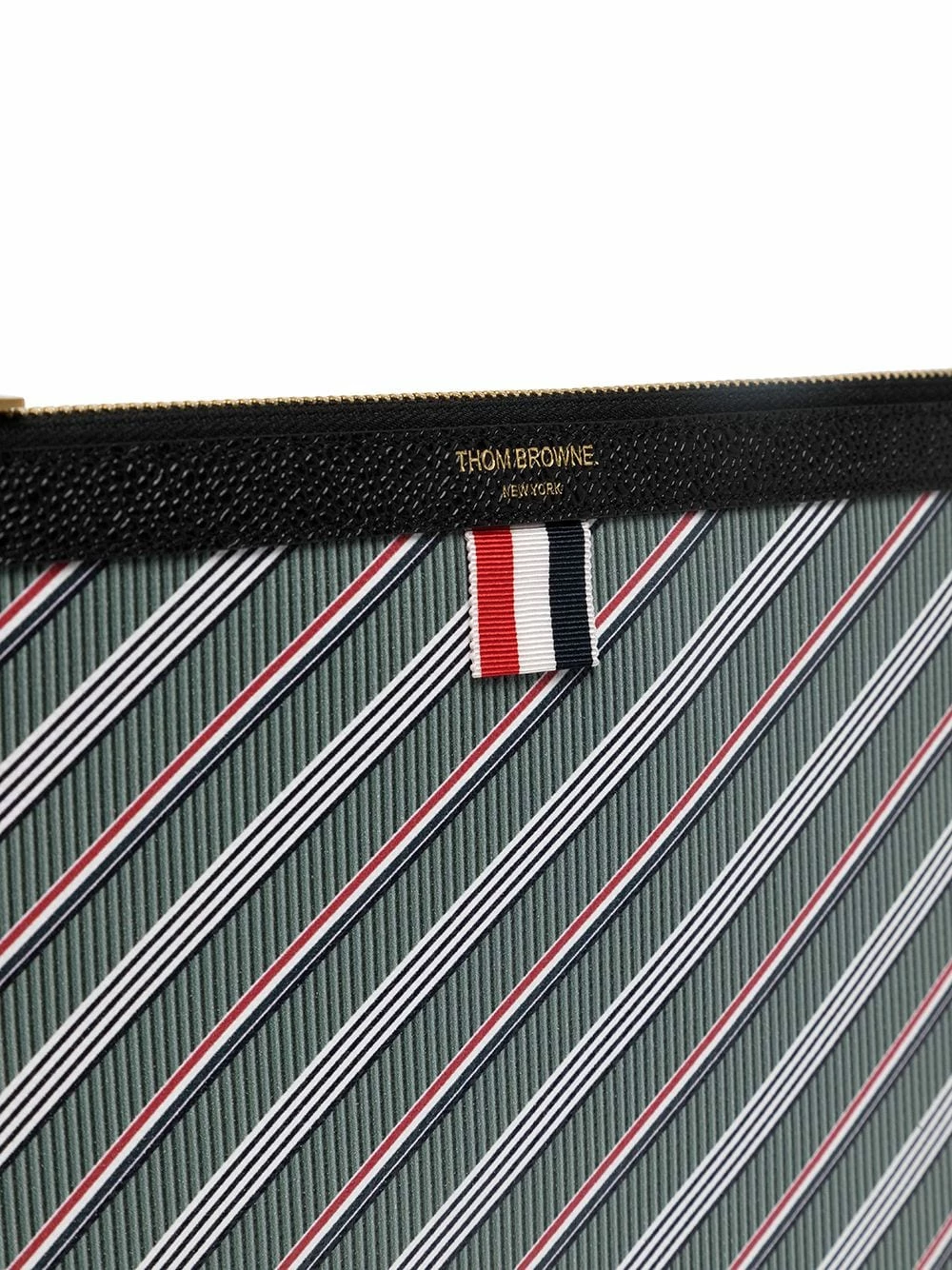 Thom Browne Striped clutch bag clutch bags of men 3 Thom Browne striped clutch bag