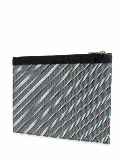 Thom Browne Striped clutch bag clutch bags of men 8 Thom Browne striped clutch bag