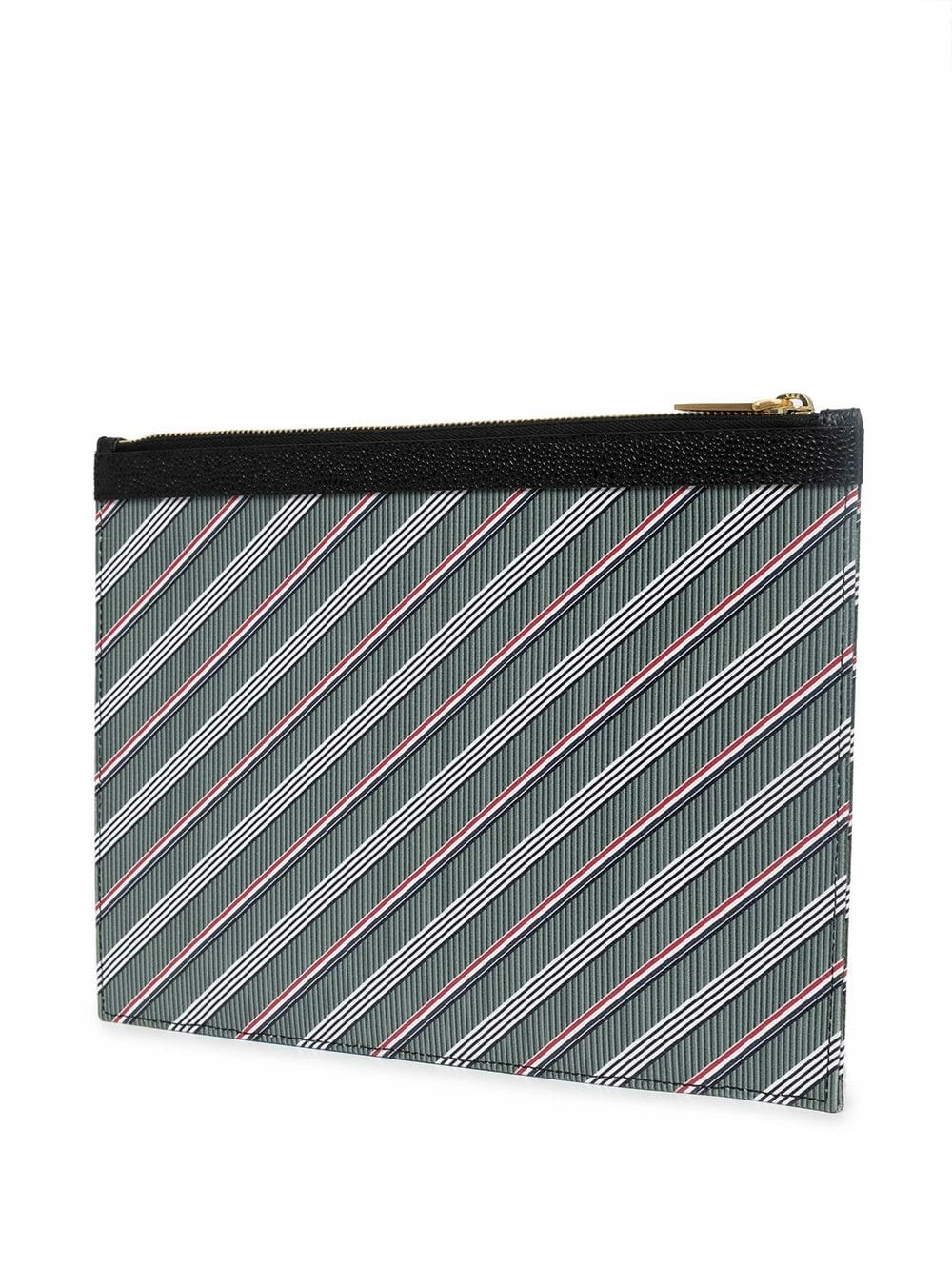 Thom Browne Striped clutch bag clutch bags of men 4 Thom Browne striped clutch bag