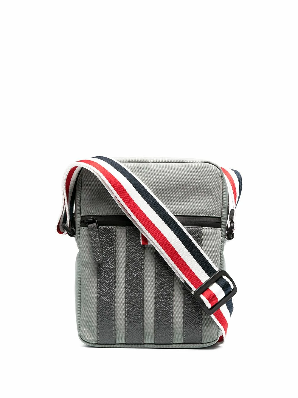 Thom Browne 4 Bar stripe canvas messenger bag messenger bags of men 1 Thom Browne 4-Bar stripe canvas messenger bag
