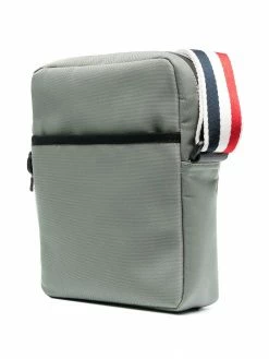 Thom Browne 4 Bar stripe canvas messenger bag messenger bags of men 7 Thom Browne 4-Bar stripe canvas messenger bag