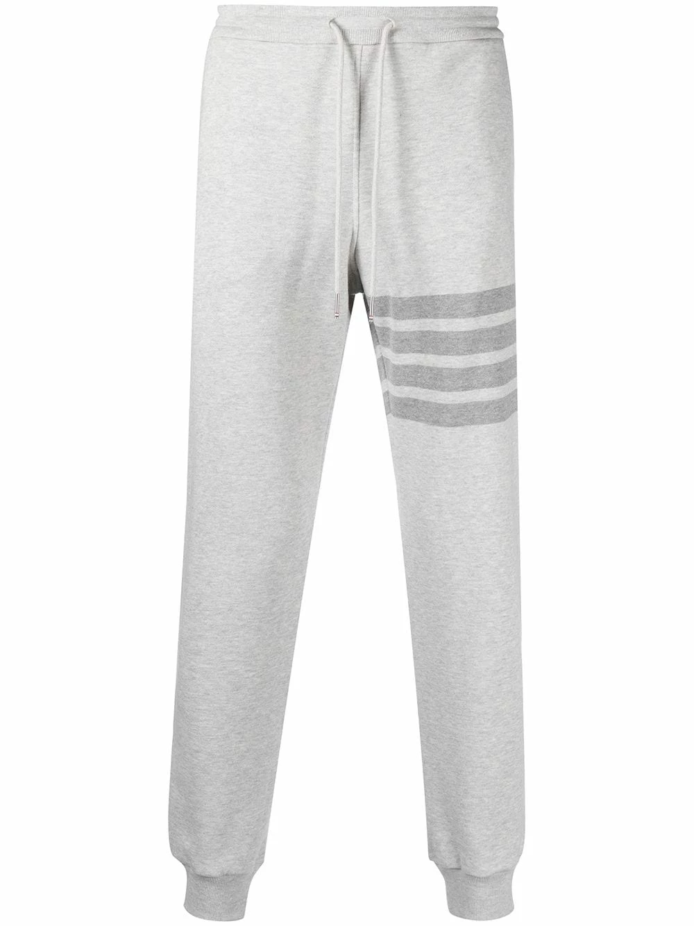 Thom Browne 4 Bar stripe cotton track pants sweatpants of men 1 Thom Browne 4-Bar stripe cotton track pants