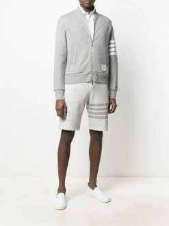 Thom Browne 4-Bar motif drawstring track shorts