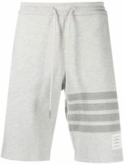 Thom Browne 4-Bar motif drawstring track shorts