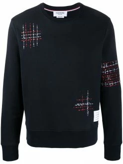Thom Browne embroidered detail sweatshirt