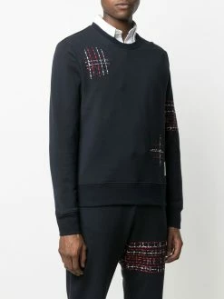 Thom Browne embroidered detail sweatshirt
