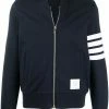 Thom Browne 4-Bar stripe zip-up sweatshirt