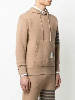 Thom Browne 4-Bar drawstring hoodie