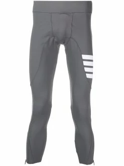 Thom Browne 4-Bar stripe lightweight compression tights