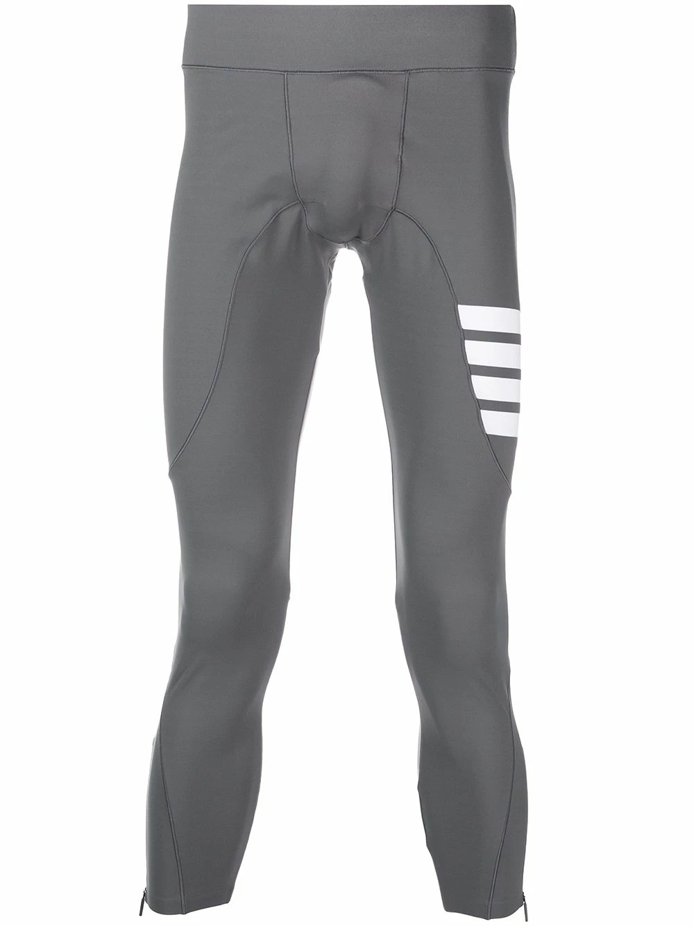 Thom Browne 4 Bar stripe lightweight compression tights of men 1 Thom Browne 4-Bar stripe lightweight compression tights