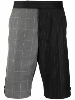 Thom Browne panelled tailored shorts