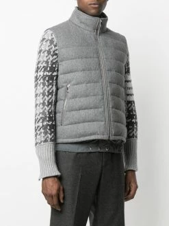 Thom Browne RWB stripe puffer gilet
