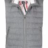 Thom Browne RWB stripe puffer gilet
