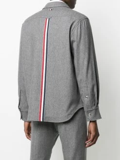 Thom Browne RWB stripe cashmere overshirt shirts of men 8 Thom Browne RWB stripe cashmere overshirt