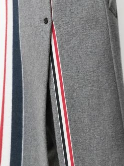 Thom Browne RWB stripe tailored coat