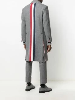 Thom Browne RWB stripe tailored coat
