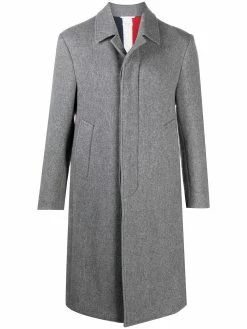 Thom Browne RWB stripe tailored coat