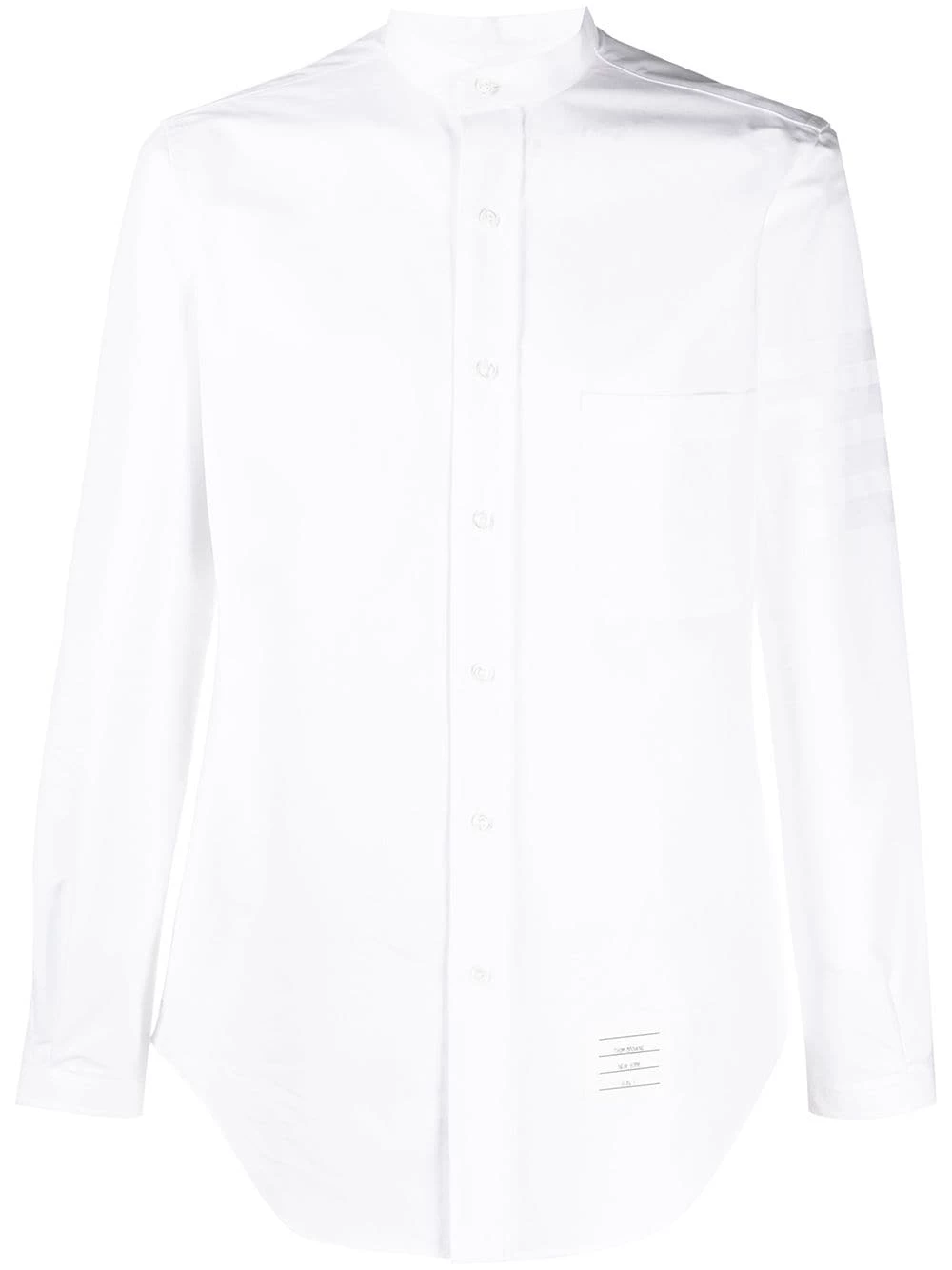 Thom Browne 4 Bar stripe cotton shirt shirts of men 1 Thom Browne 4-Bar stripe cotton shirt