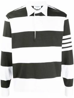 Thom Browne 4-Bar motif polo shirt
