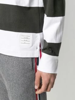 Thom Browne 4-Bar motif polo shirt