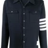 Thom Browne 4-Bar buttoned shirt jacket