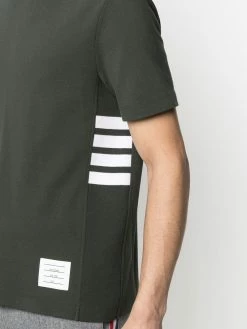 Thom Browne 4-Bar stripe cotton T-shirt