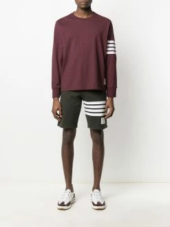 Thom Browne 4-Bar detail sweatshirt