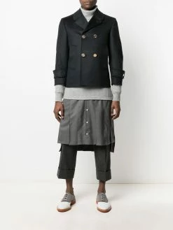 Thom Browne ribbed roll-neck jumper