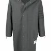 Thom Browne hooded 4-Bar stripe parka