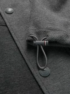 Thom Browne hooded 4-Bar stripe parka