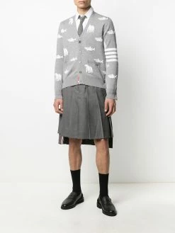 Thom Browne Animal Icon knitted cardigan