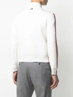 Thom Browne Tri stripe long sleeve jumper knitted sweaters of men 8 Thom Browne tri-stripe long-sleeve jumper