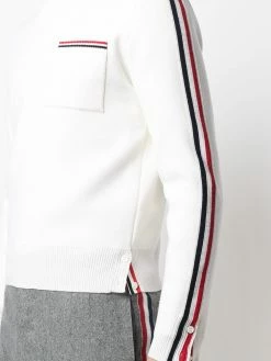 Thom Browne Tri stripe long sleeve jumper knitted sweaters of men 9 Thom Browne tri-stripe long-sleeve jumper