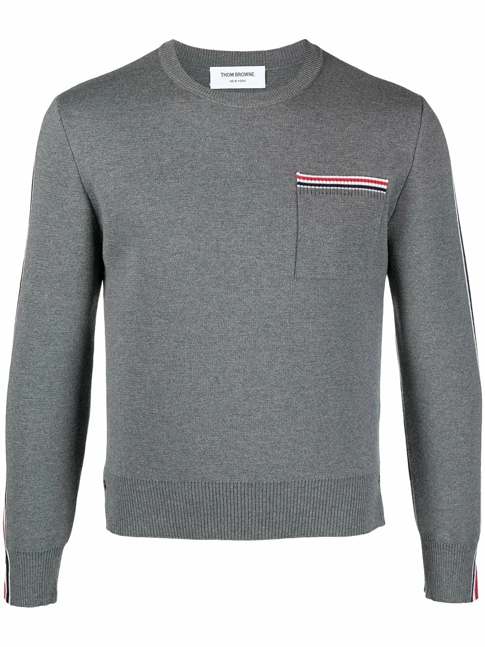 Thom Browne Striped merino wool jumper knitted sweaters of men 1 Thom Browne striped merino wool jumper