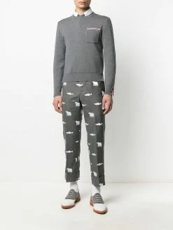 Thom Browne striped merino wool jumper