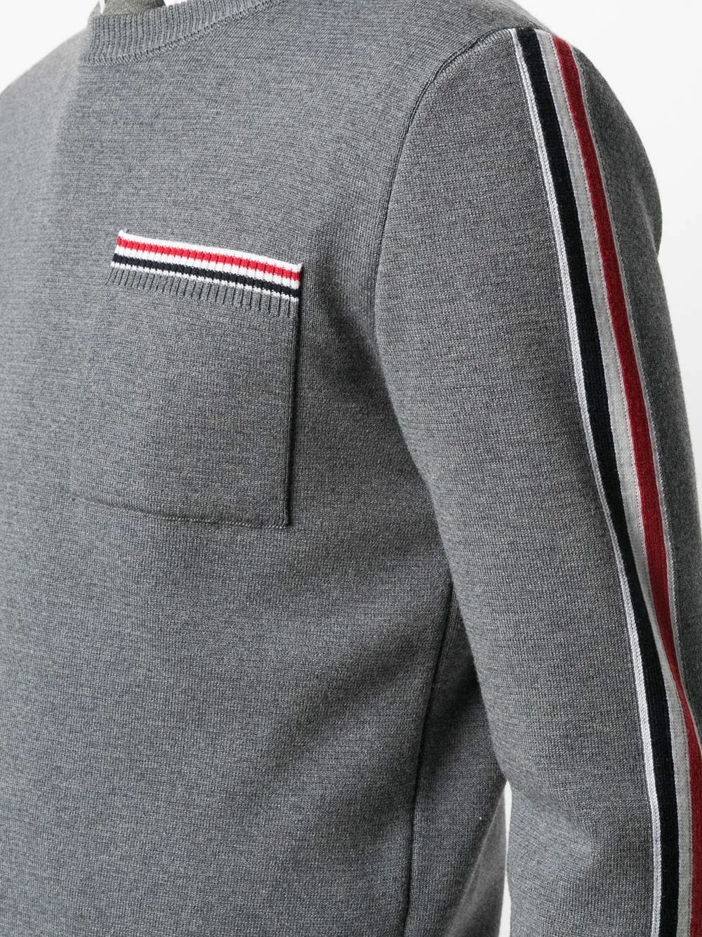 Thom Browne Striped merino wool jumper knitted sweaters of men 5 Thom Browne striped merino wool jumper