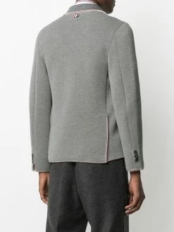 Thom Browne RWB stripe trim jacket