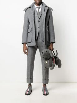 Thom Browne RWB stripe tailored blazer