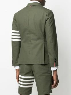 Thom Browne 4-Bar motif single-breasted blazer