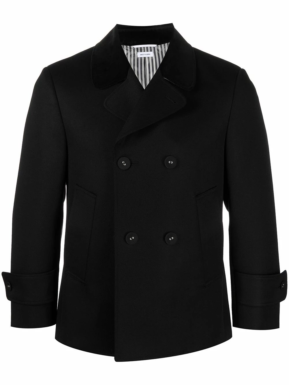 Thom Browne Double breasted wool jacket blazers of men 1 Thom Browne double-breasted wool jacket