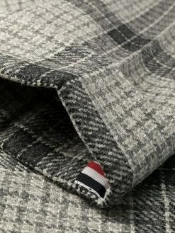 Thom Browne checked pleated skirt