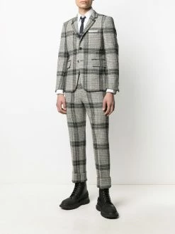 Thom Browne checked wool suit jacket